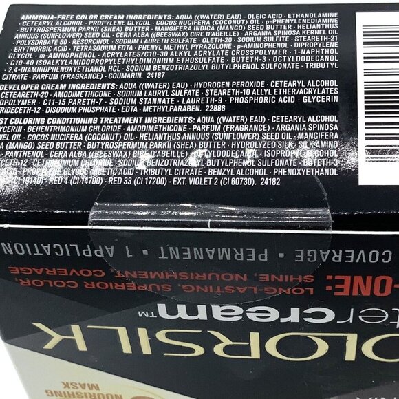 Revlon ColorSilk ButterCream Hair Color Dark Brown 40 30N NEW Unopened - Picture 7 of 8